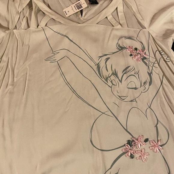 Mint Tinker Bell blouse - Picture 2 of 5